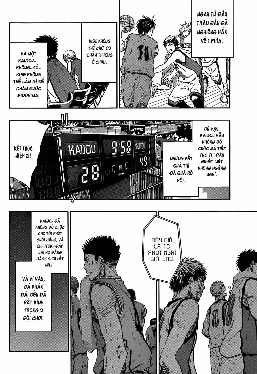 Vua Bóng Rổ Kuroko Chapter 230 - Trang 2