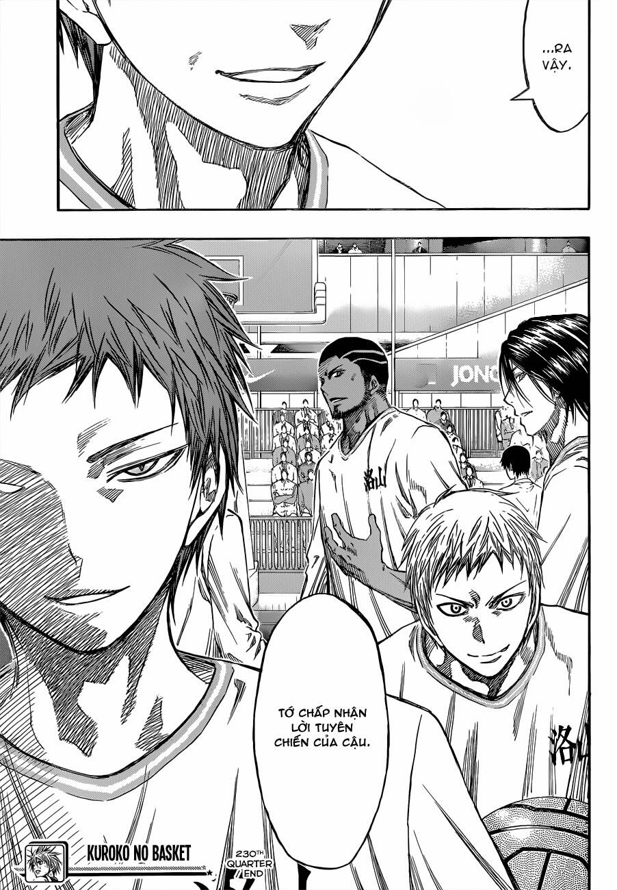 Vua Bóng Rổ Kuroko Chapter 230 - Trang 2