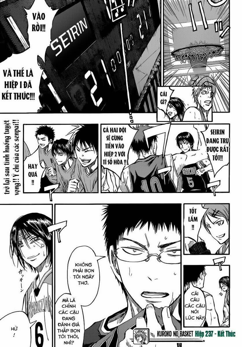 Vua Bóng Rổ Kuroko Chapter 237 - Trang 2