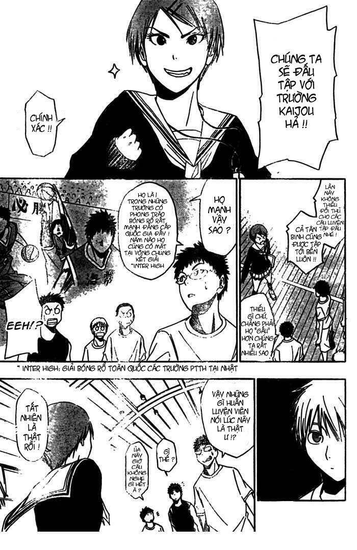 Vua Bóng Rổ Kuroko Chapter 3 - Trang 2
