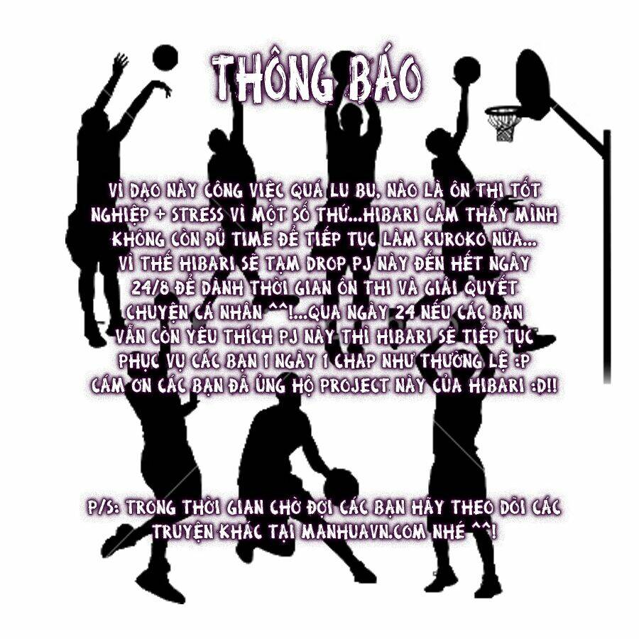 Vua Bóng Rổ Kuroko Chapter 30 - Trang 2