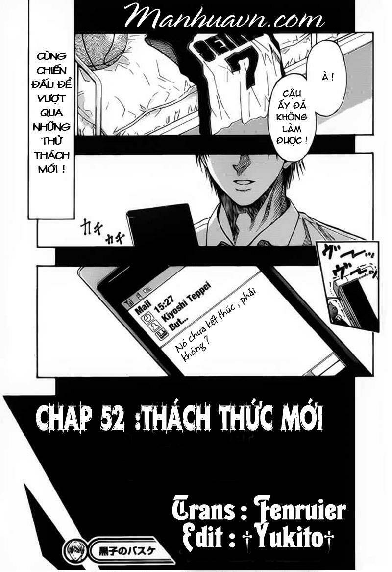 Vua Bóng Rổ Kuroko Chapter 52 - Trang 2