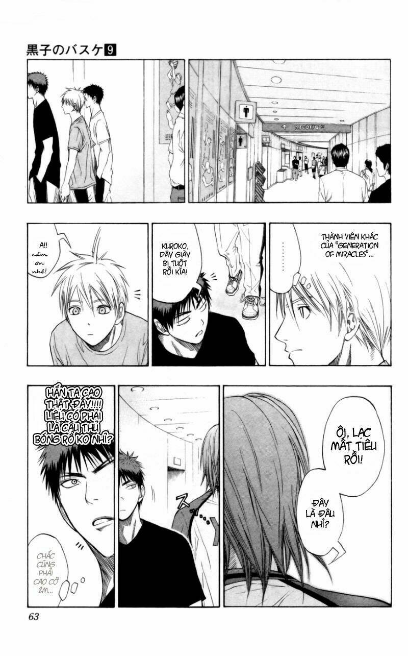 Vua Bóng Rổ Kuroko Chapter 73 - Trang 2
