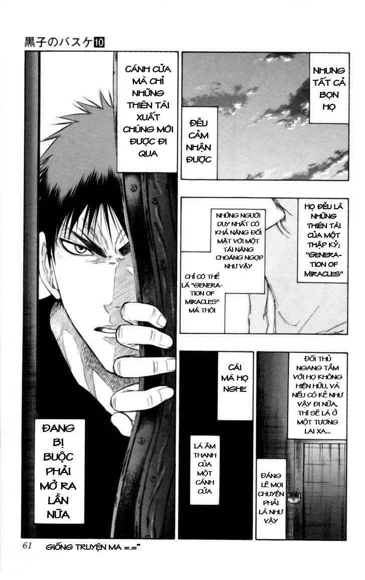 Vua Bóng Rổ Kuroko Chapter 83 - Trang 2