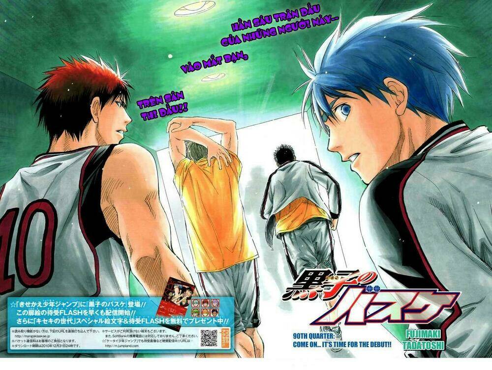 Vua Bóng Rổ Kuroko Chapter 90 - Trang 2