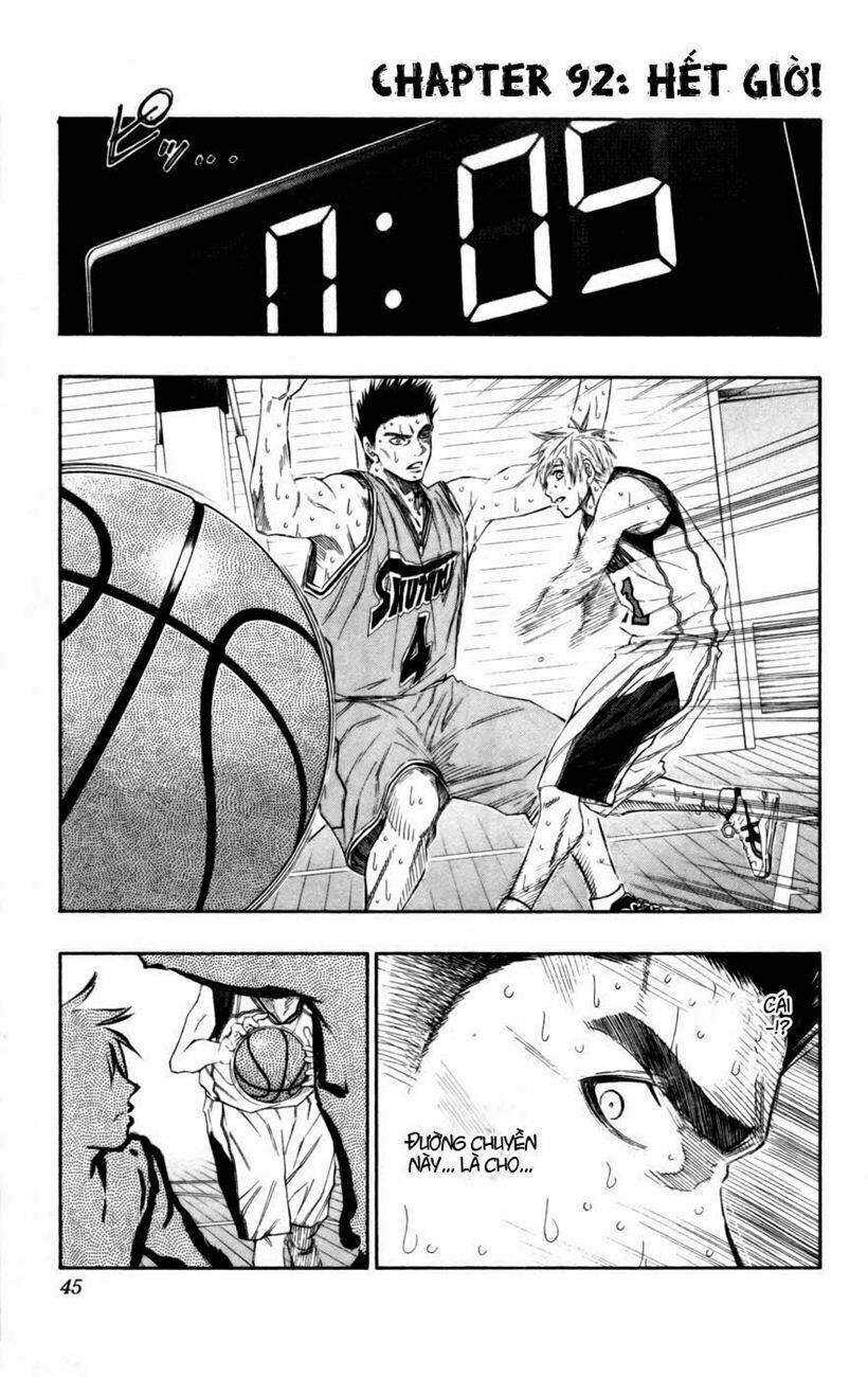 Vua Bóng Rổ Kuroko Chapter 92 - Trang 2