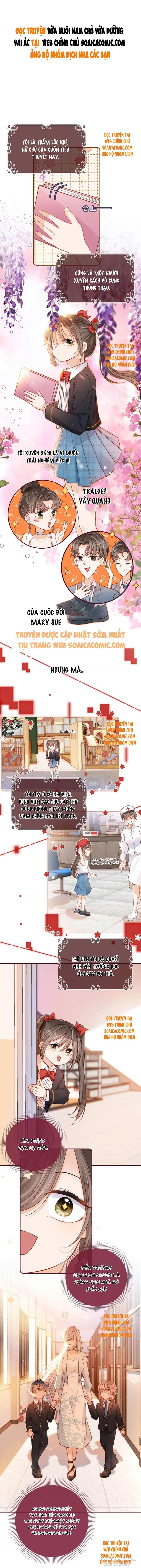 Vừa Nuôi Nam Chủ Vừa Dưỡng Vai Ác Chapter 30 - Trang 2