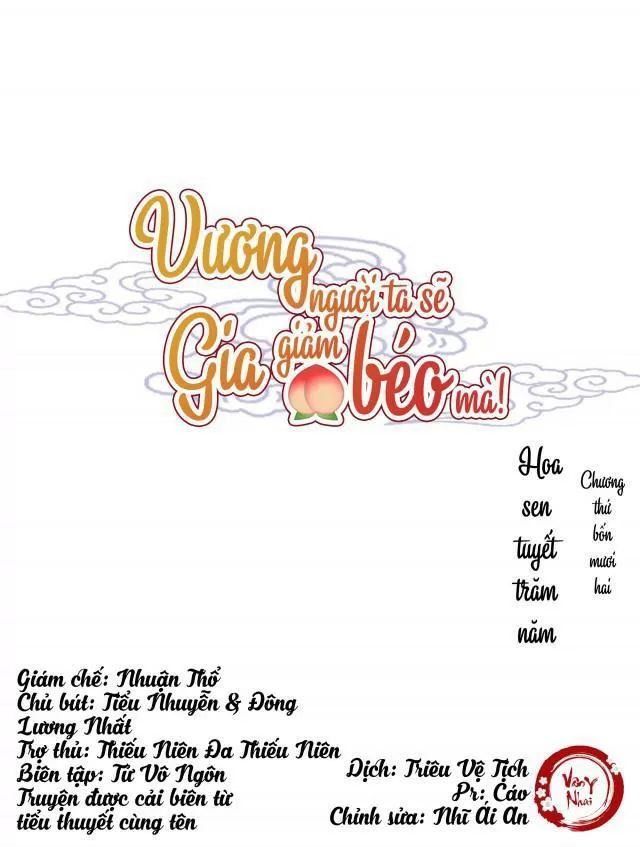 Vương Gia Người Ta Sẽ Giảm Béo Mà!!! Chapter 42 - Trang 2