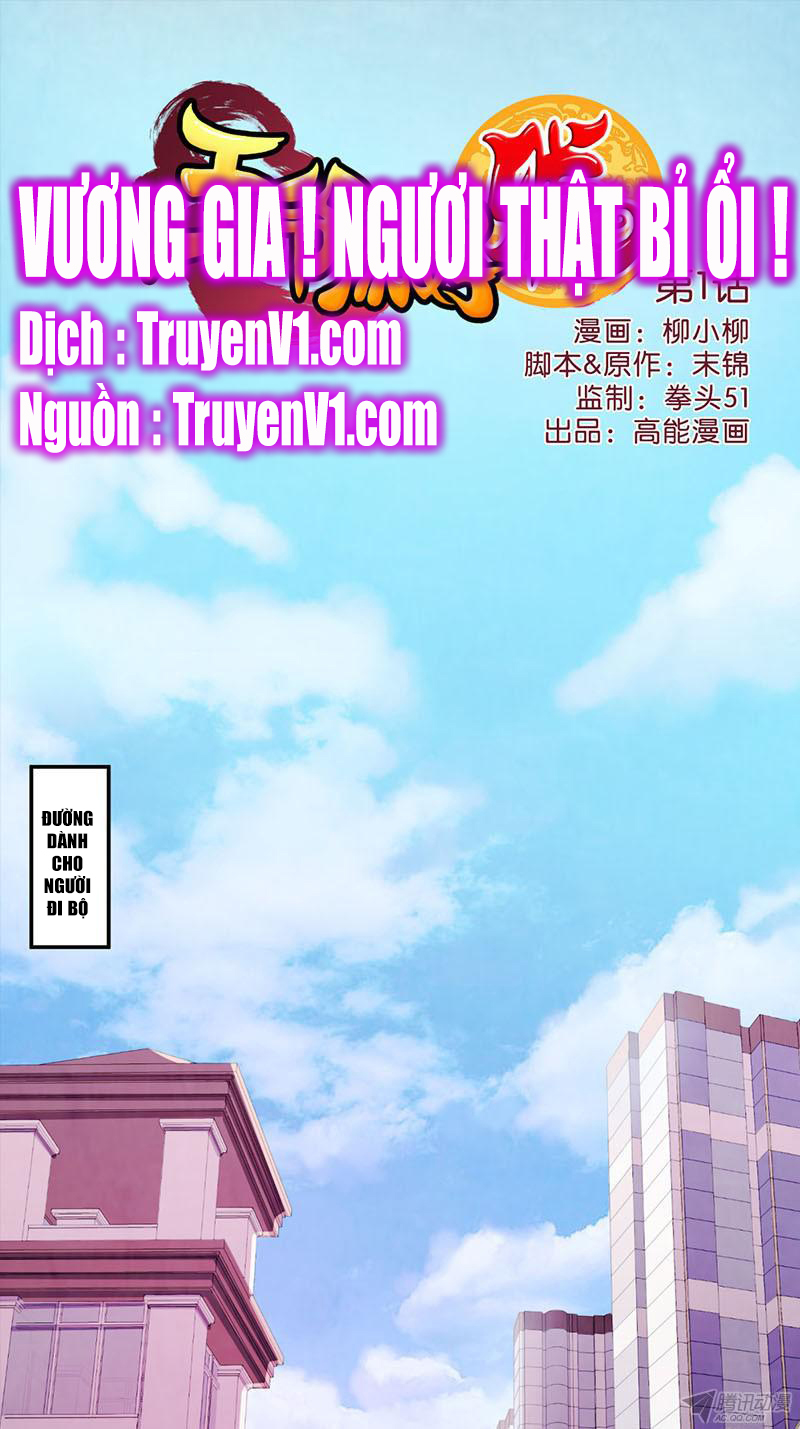 Vương Gia! Ngươi Thật Bỉ Ổi Chapter 1 - Trang 2