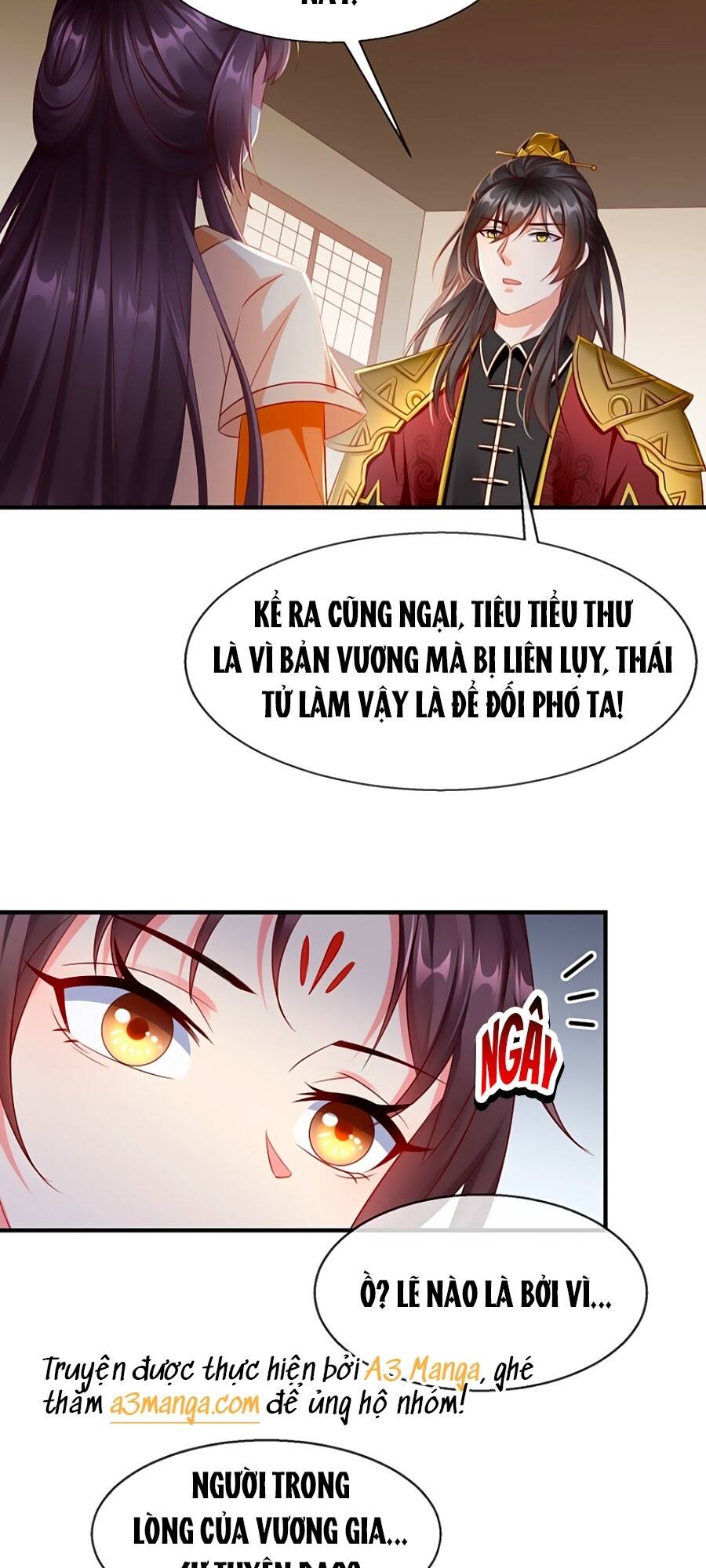 Vương Phi Là Đoá Bạch Liên Hoa Chapter 13 - Trang 2