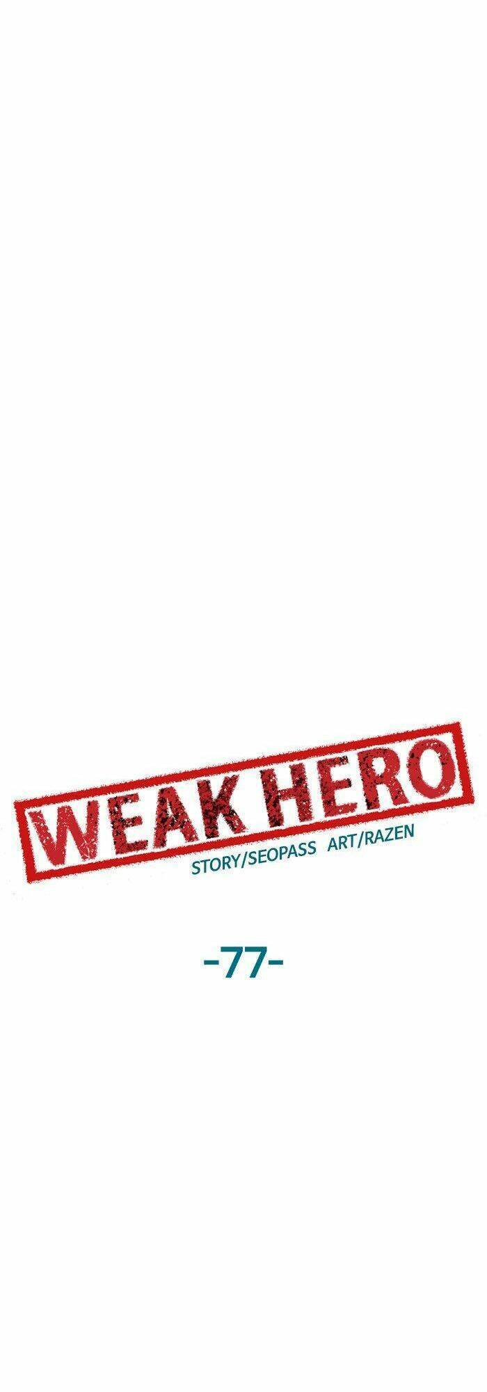 Weak Hero Chapter 77 - Trang 2