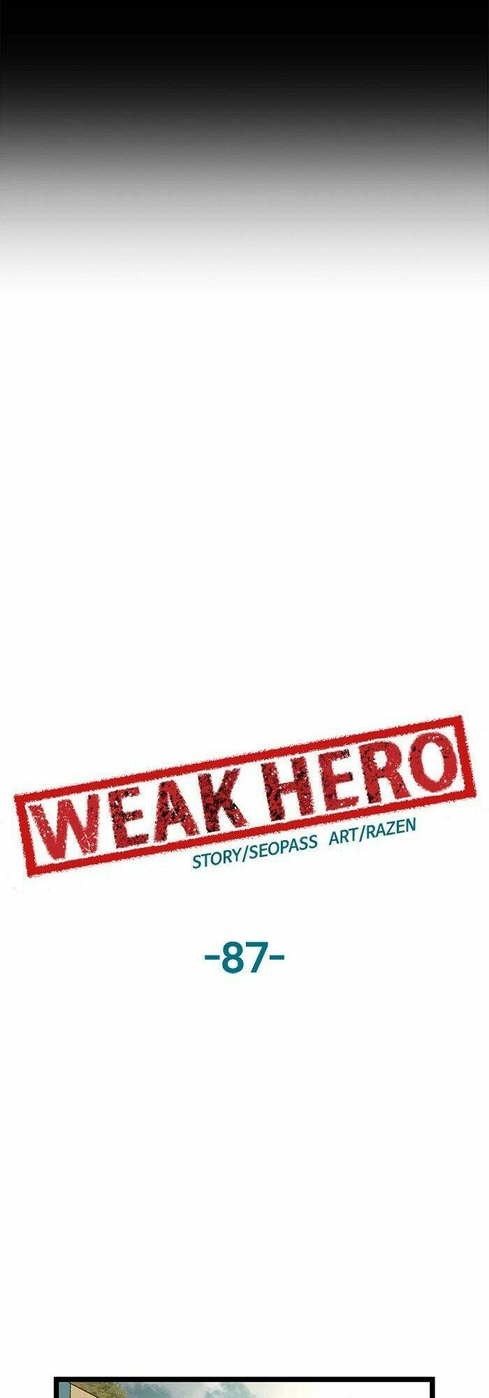 Weak Hero Chapter 87 - Trang 2