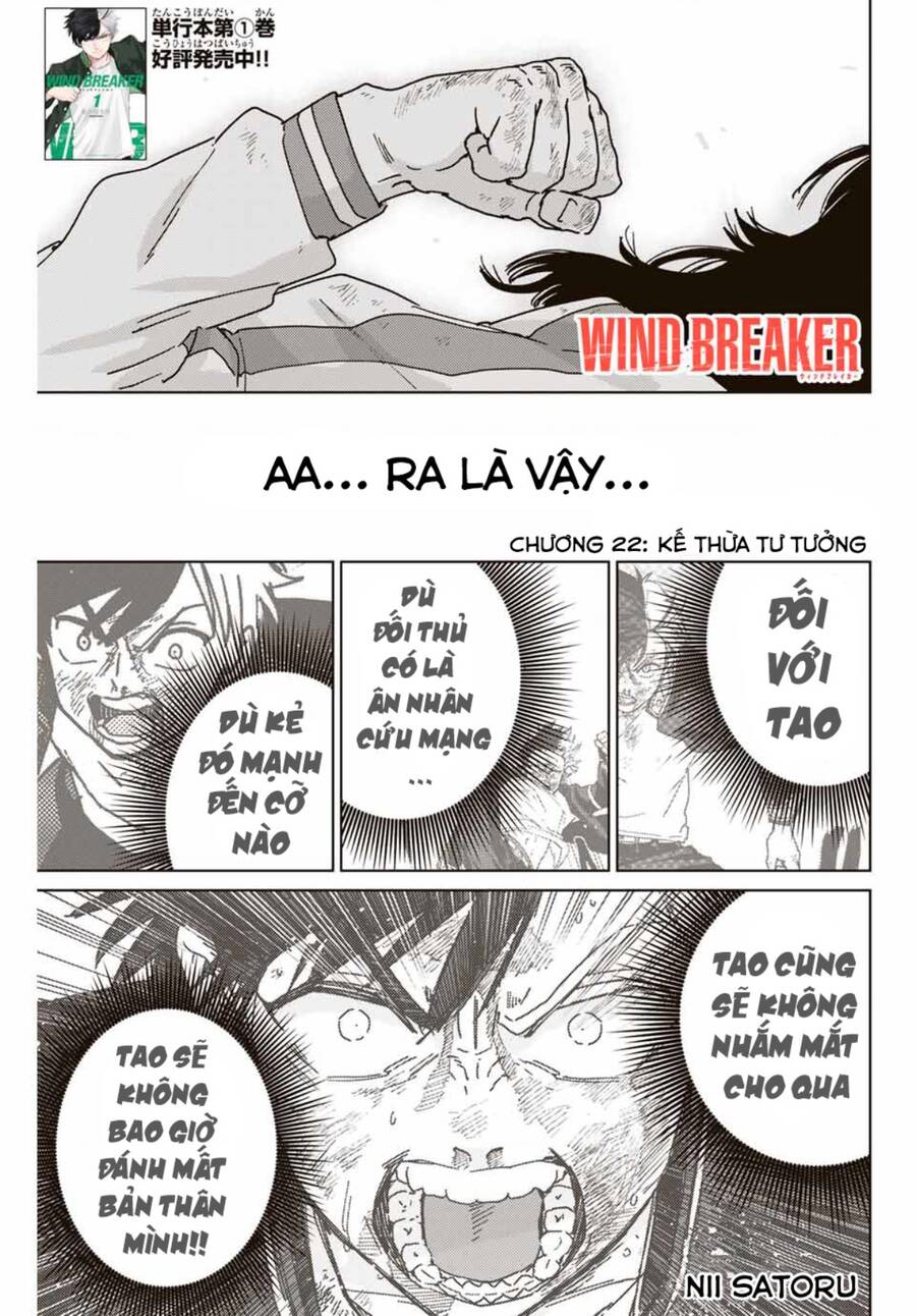 Wind Breaker (Nii Satoru) Chapter 22 - Trang 2