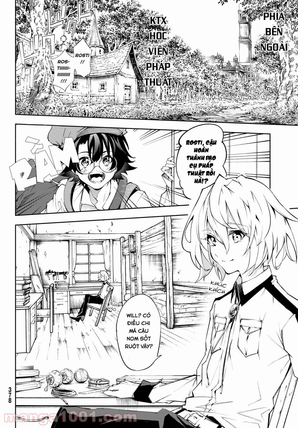 Wistoria Bản Hùng Ca Kiếm Và Pháp Trượng Chapter 3 - Trang 2