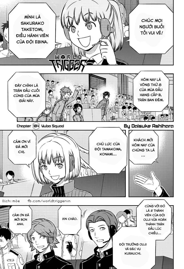 World Trigger Chapter 184 - Trang 2
