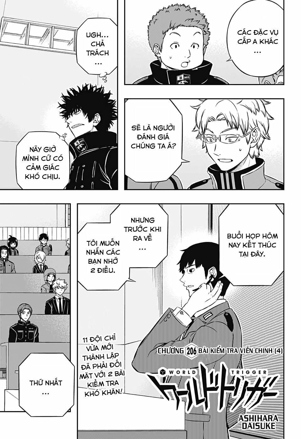 World Trigger Chapter 206.1 - Trang 2