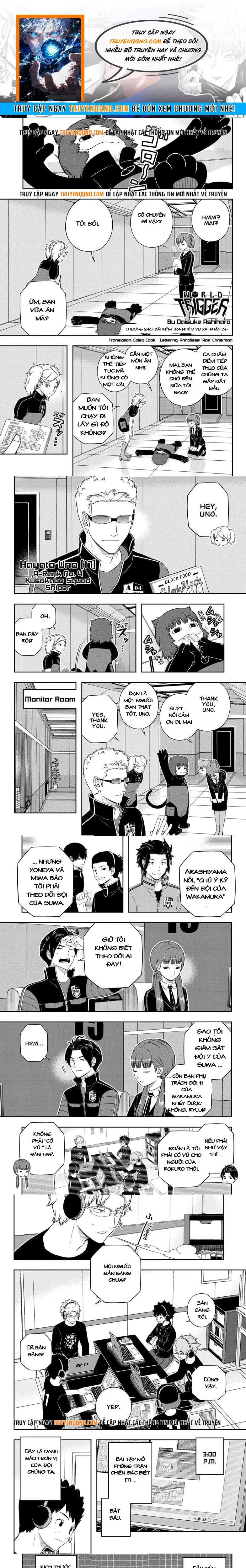 World Trigger Chapter 240 - Trang 2