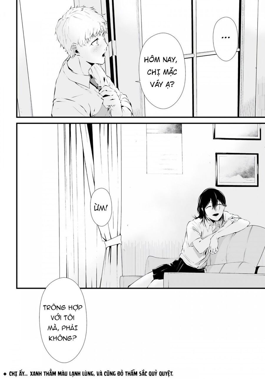 Xanh Thẳm Màu Lạnh Lùng, Đỏ Thẫm Sắc Quỷ Quyệt Chapter 1 - Trang 2