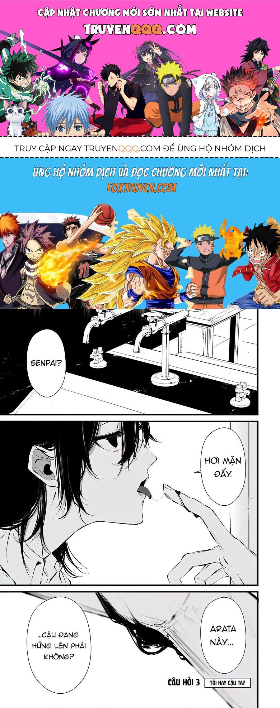 Xanh Thẳm Màu Lạnh Lùng, Đỏ Thẫm Sắc Quỷ Quyệt Chapter 3 - Trang 2