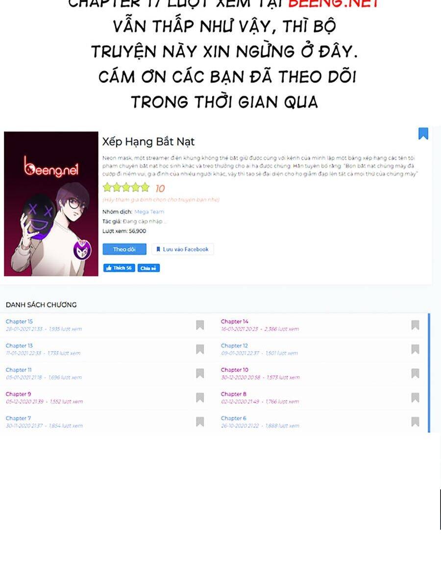Xếp Hạng Bắt Nạt Chapter 16 - Trang 2