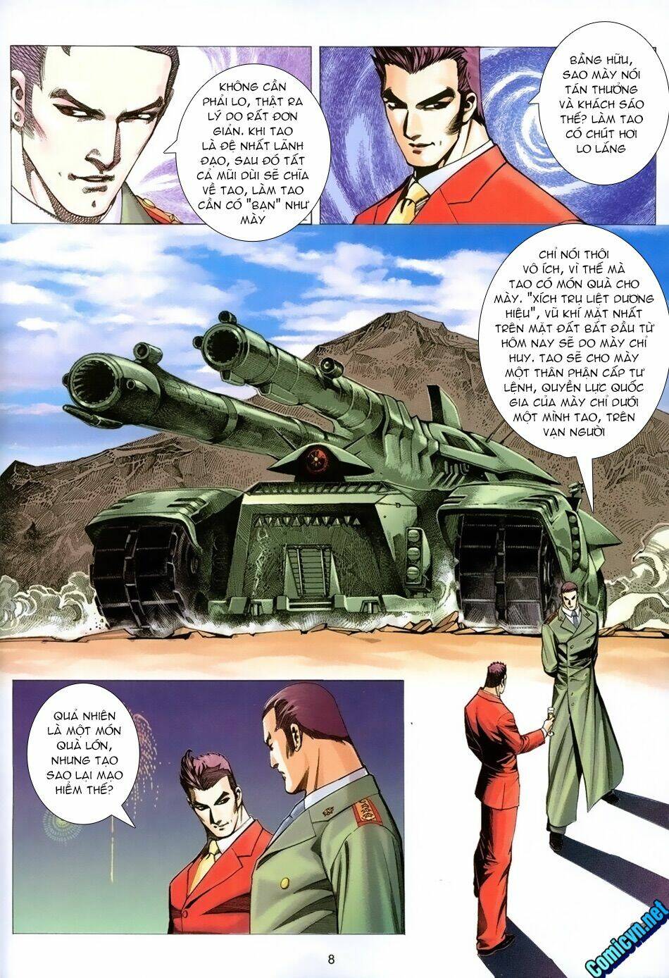 Xích Trụ Phạn Đường Chapter 21 - Trang 2