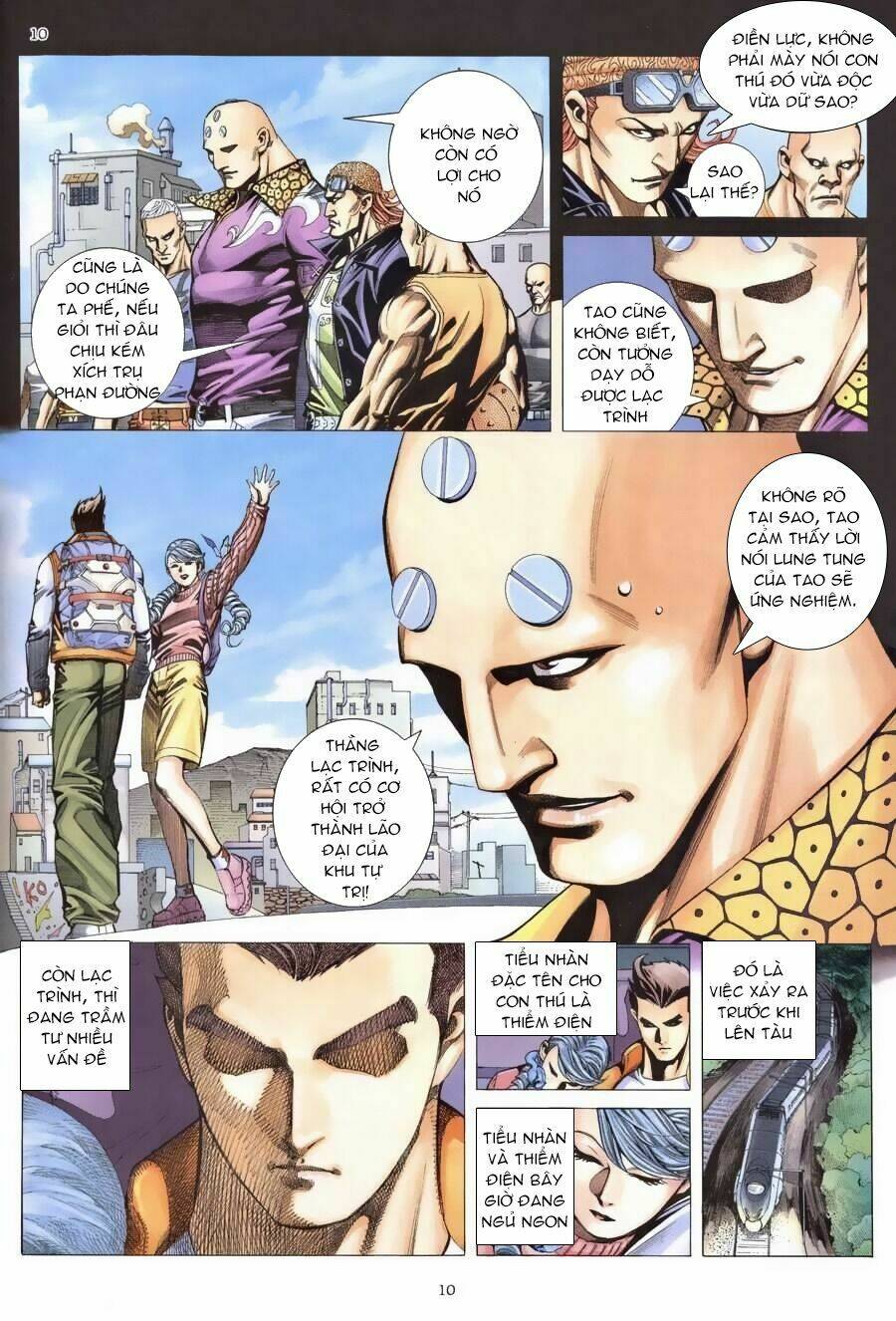 Xích Trụ Phạn Đường Chapter 8 - Trang 2