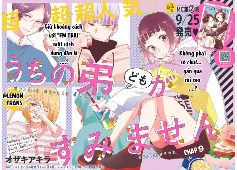 Xin Lỗi Nhé Mấy Đứa Em Của Tôi. Chapter 9 - Trang 2