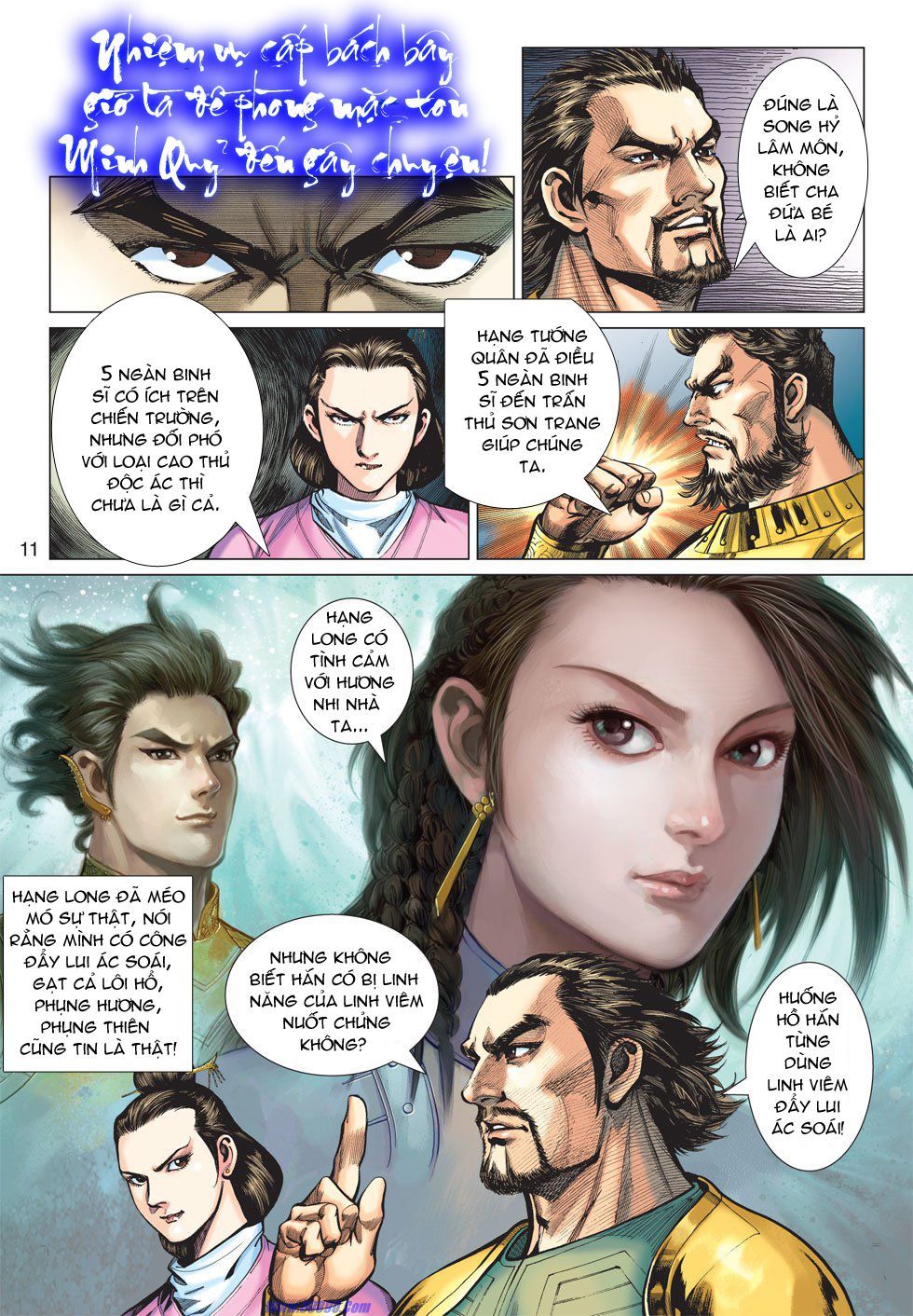 Xuân Thu Chiến Hùng Chapter 10 - Trang 2