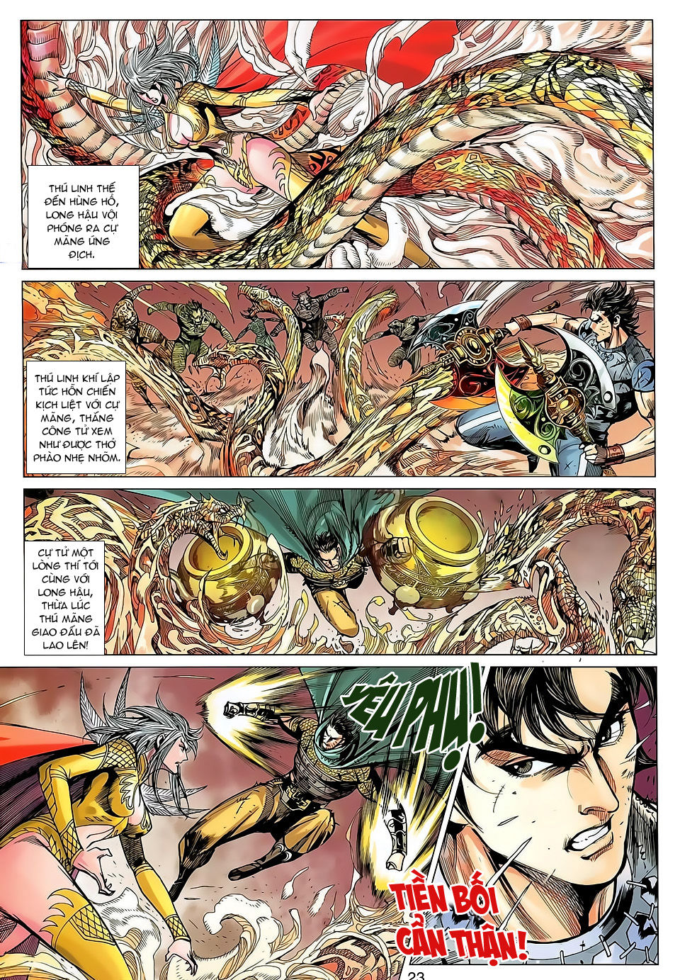 Xuân Thu Chiến Hùng Chapter 140 - Trang 2