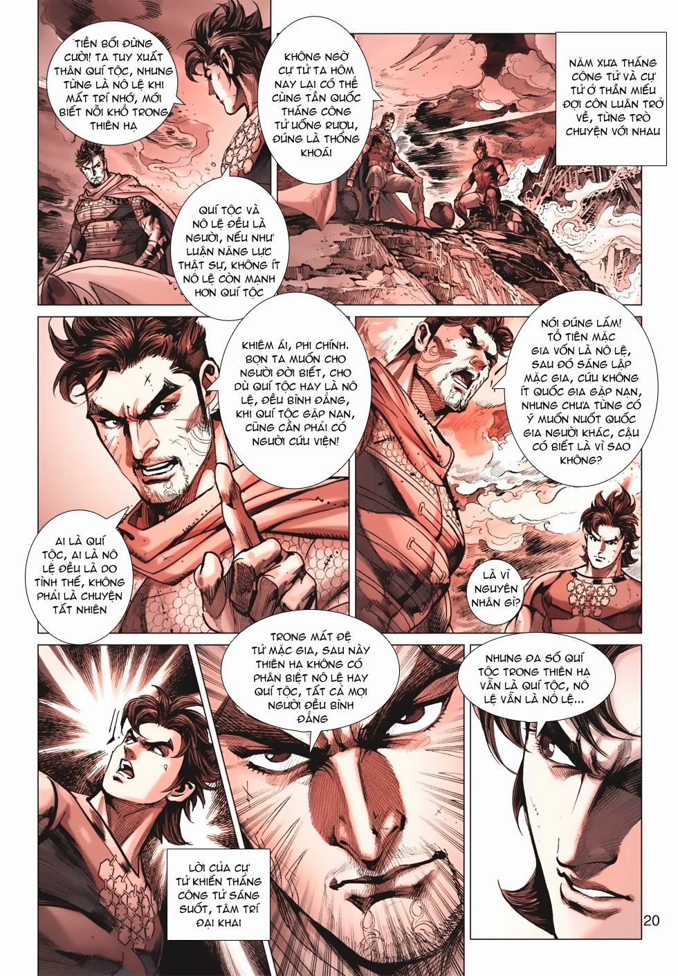 Xuân Thu Chiến Hùng Chapter 172 - Trang 2