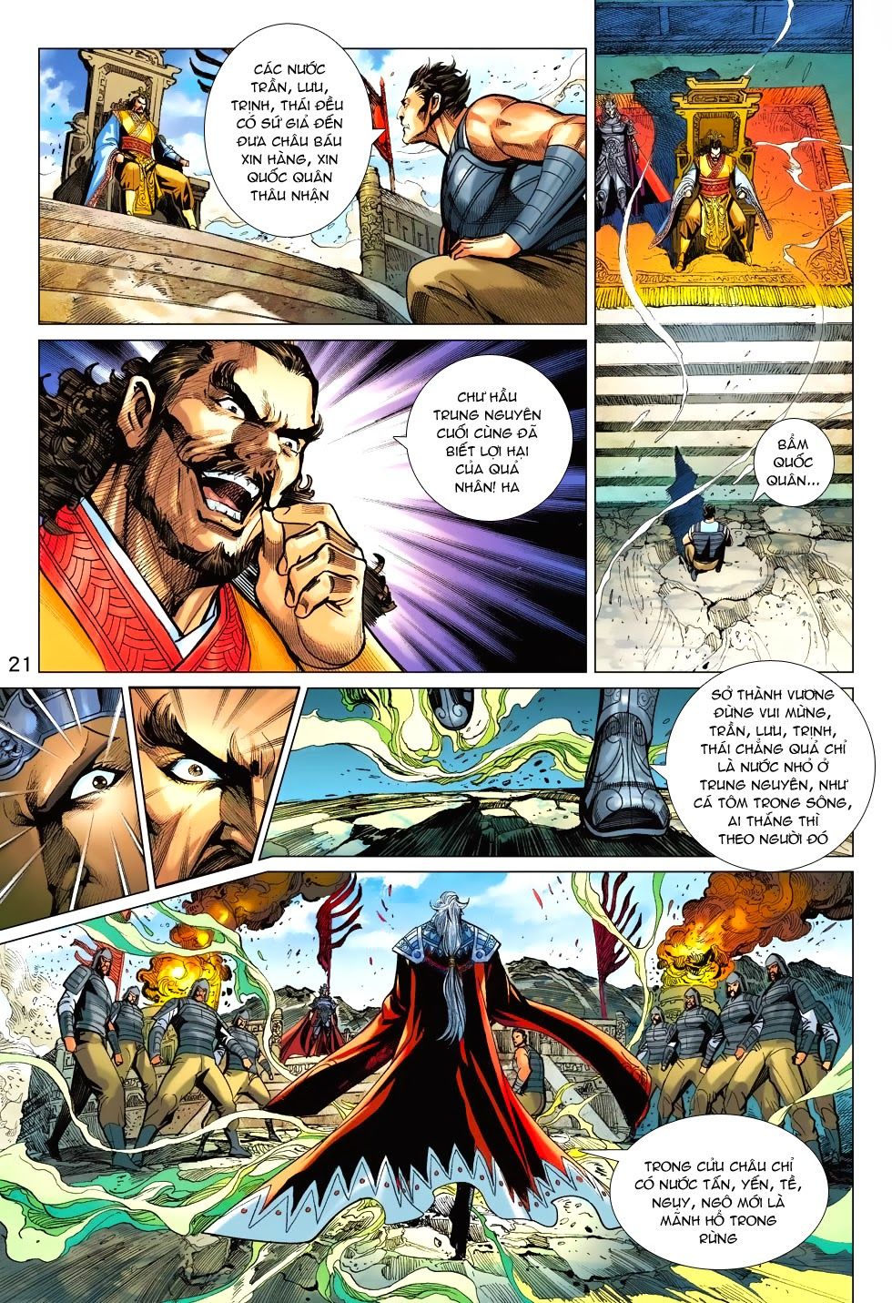 Xuân Thu Chiến Hùng Chapter 184 - Trang 2