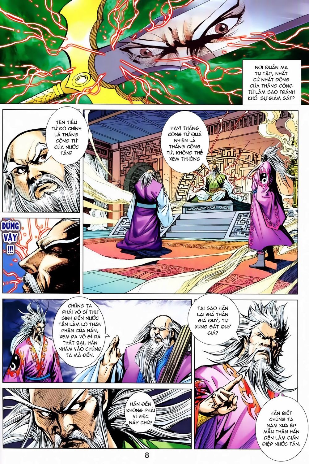 Xuân Thu Chiến Hùng Chapter 209 - Trang 2