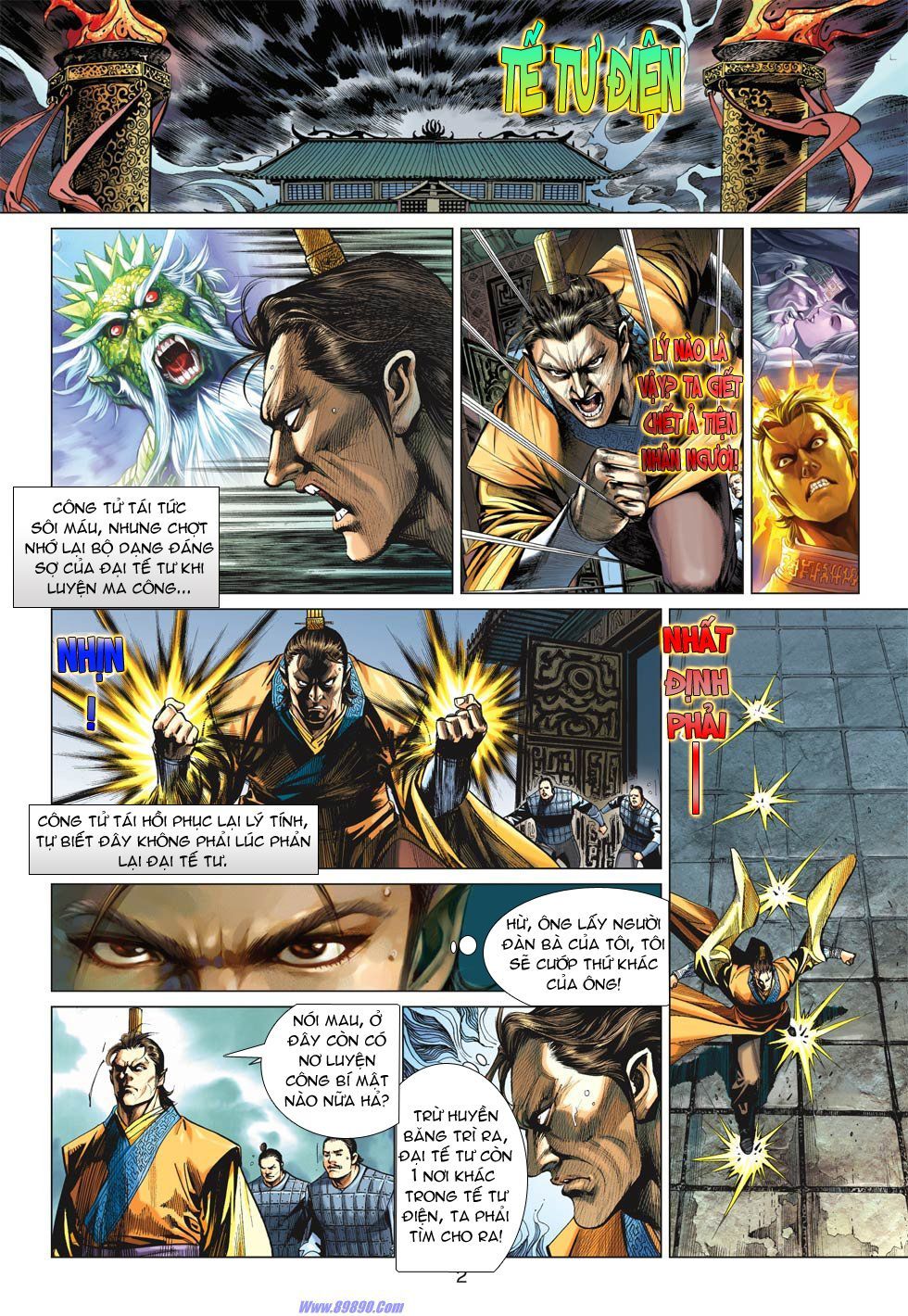 Xuân Thu Chiến Hùng Chapter 22 - Trang 2