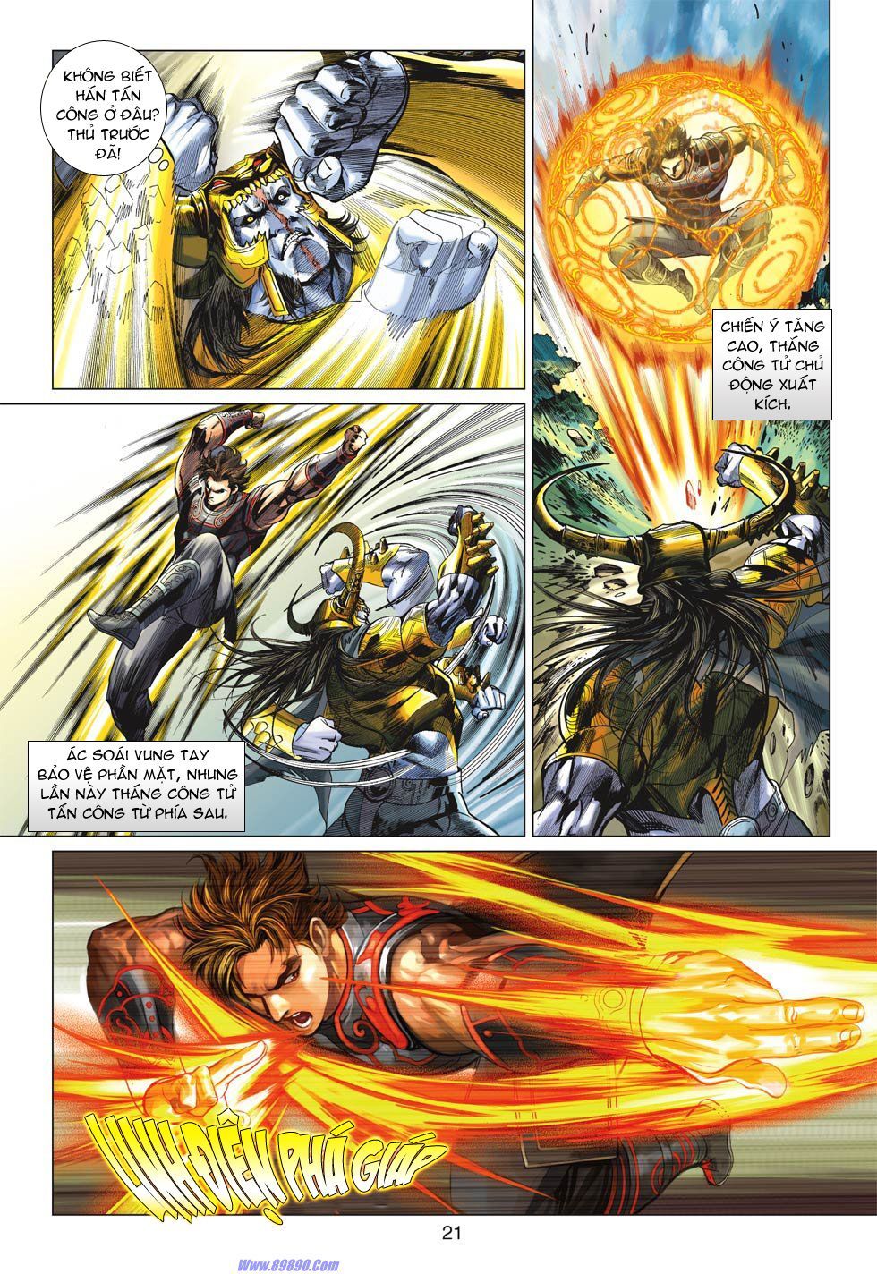 Xuân Thu Chiến Hùng Chapter 22 - Trang 2