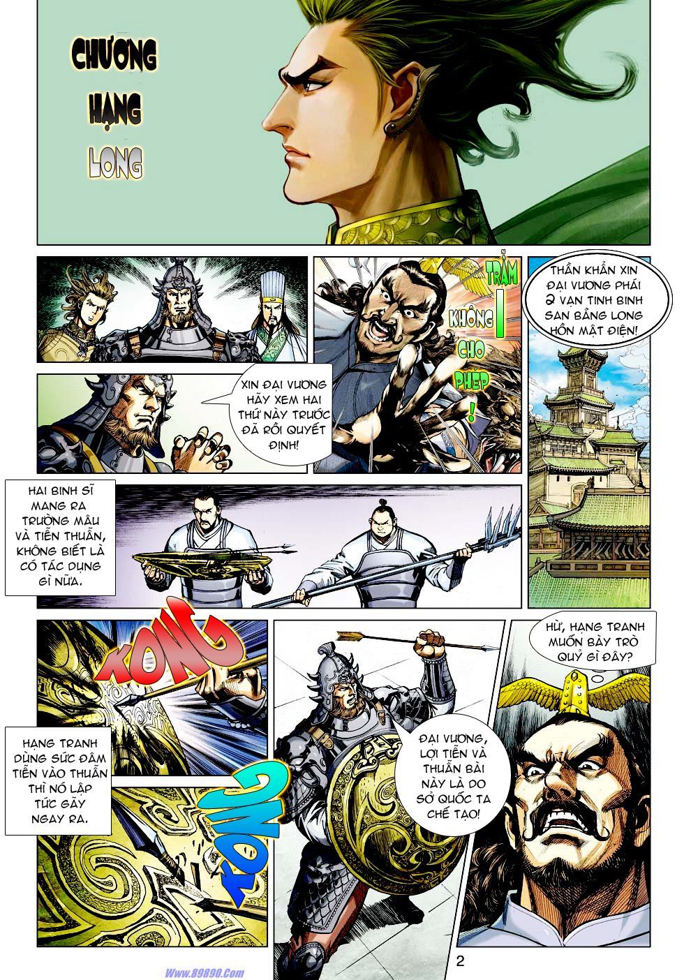 Xuân Thu Chiến Hùng Chapter 30 - Trang 2