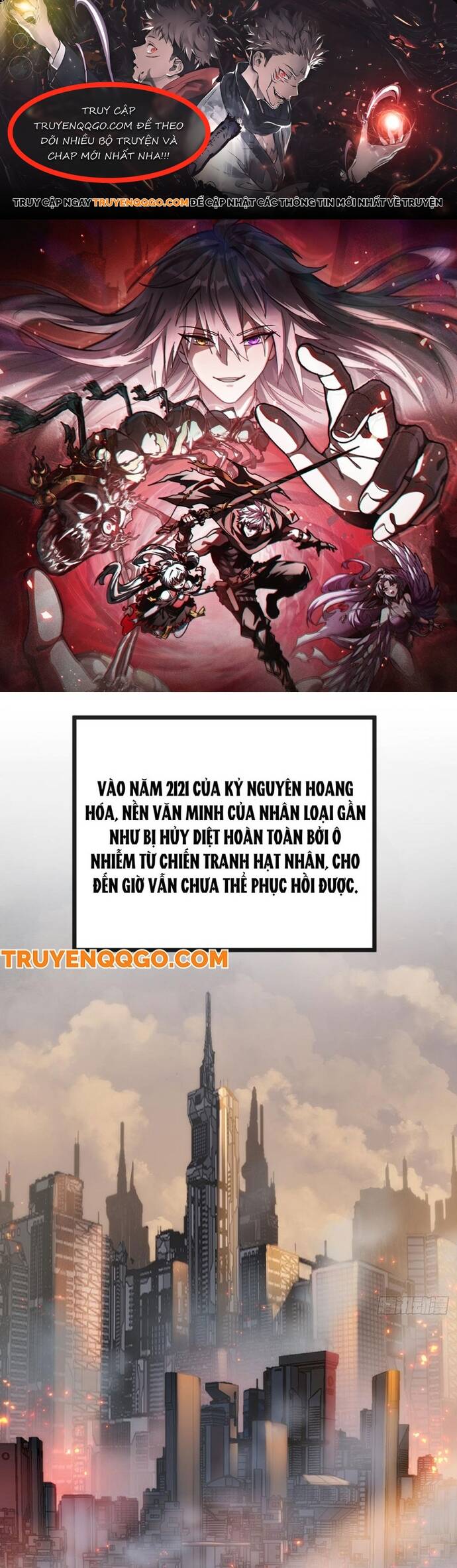 Xưng Bá Phế Thổ: Ta Ở Mạt Thế Chấp Chưởng Tiên Môn Chapter 1 - Trang 2