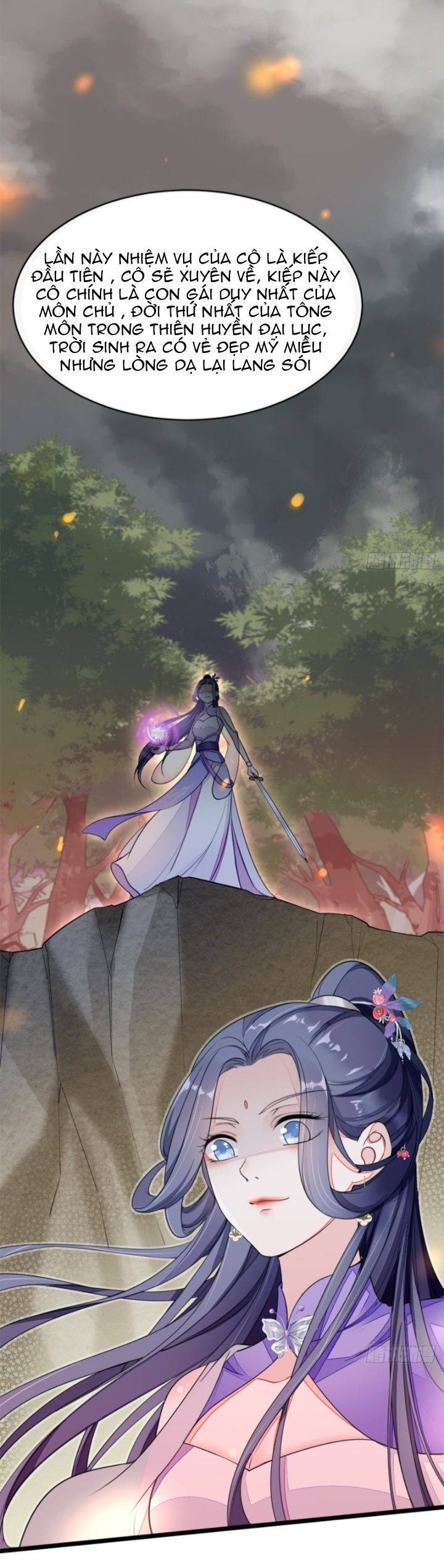 Xuyên Không Chi Viện : Ác Nữ Phản Diện Muốn Tẩy Trắng Chapter 1 - Trang 2