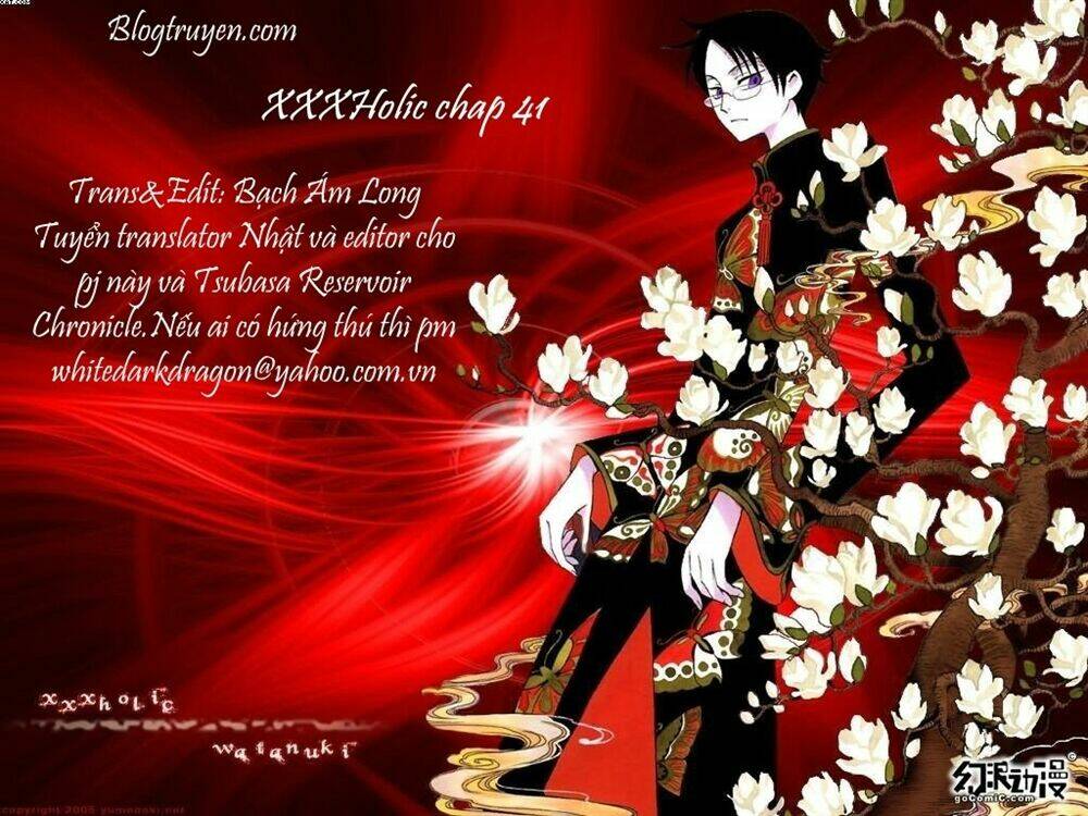 Xxxholic Chapter 41 - Trang 2