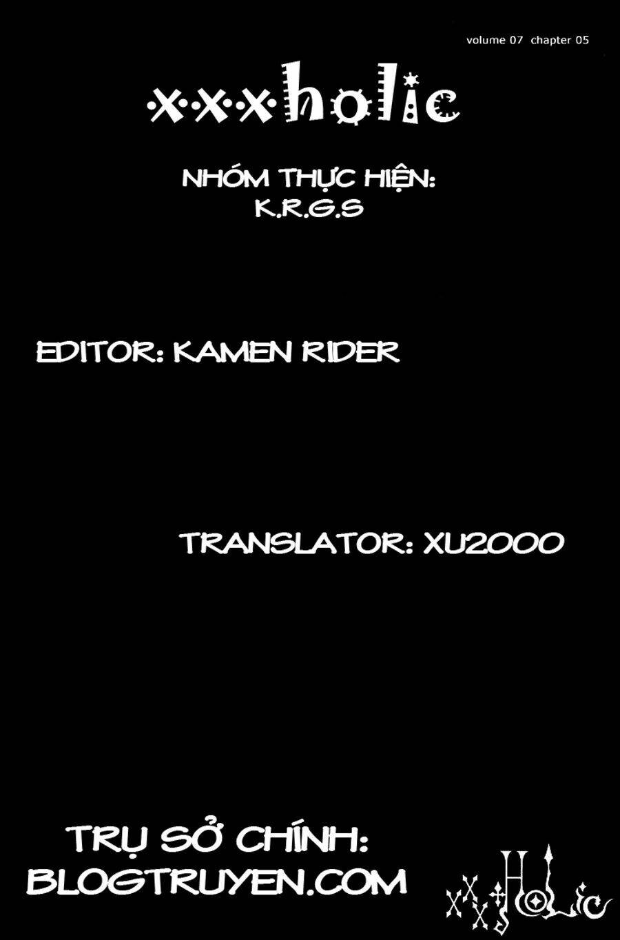 Xxxholic Chapter 47 - Trang 2