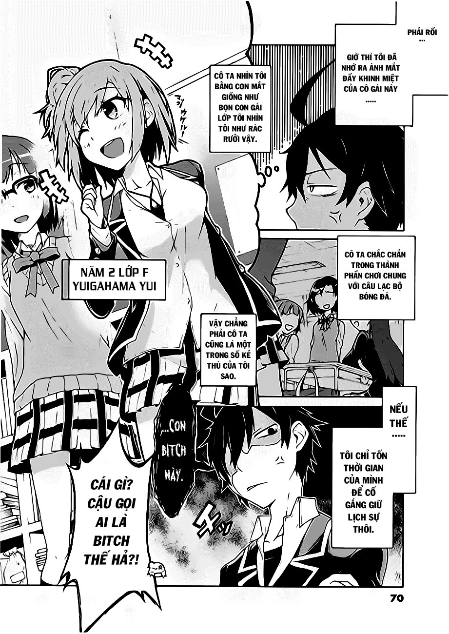 Yahari Ore No Seishun Rabukome Wa Machigatte Iru. @ Comic Chapter 3 - Trang 2