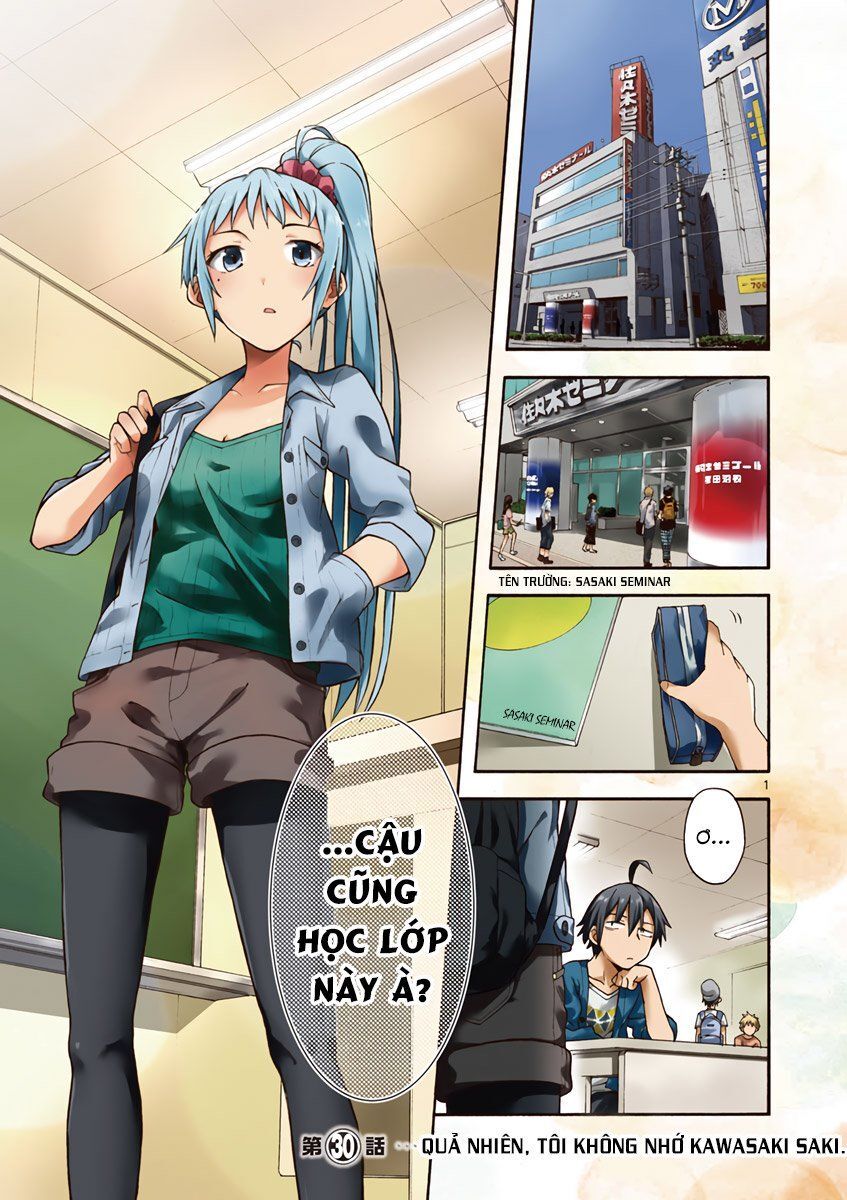 Yahari Ore No Seishun Rabukome Wa Machigatte Iru. @ Comic Chapter 30 - Trang 2