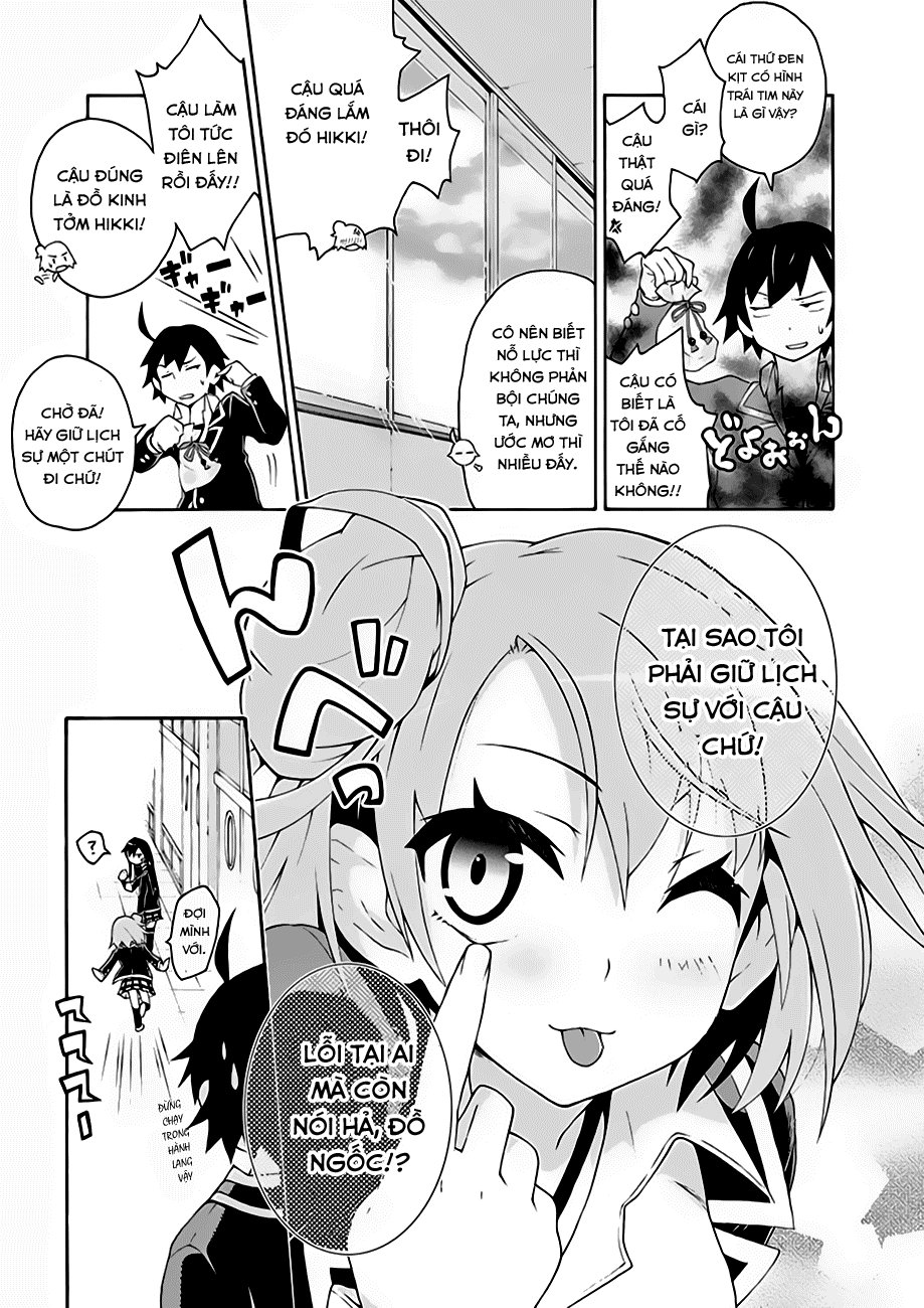 Yahari Ore No Seishun Rabukome Wa Machigatte Iru. @ Comic Chapter 4 - Trang 2