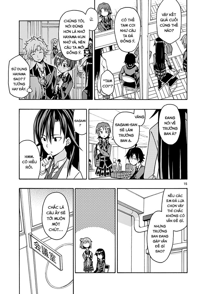 Yahari Ore No Seishun Rabukome Wa Machigatte Iru. @ Comic Chapter 44 - Trang 2