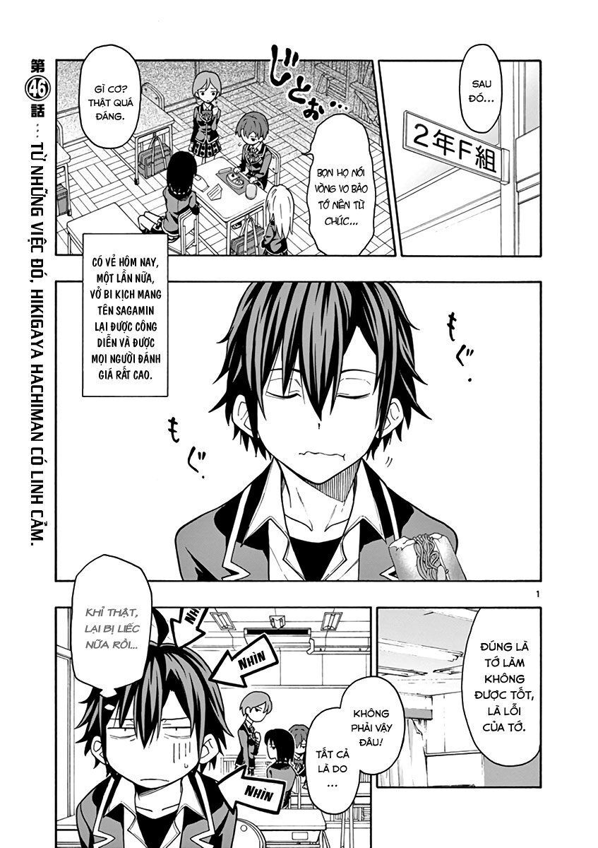 Yahari Ore No Seishun Rabukome Wa Machigatte Iru. @ Comic Chapter 46 - Trang 2