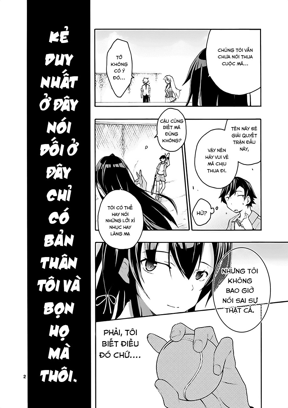 Yahari Ore No Seishun Rabukome Wa Machigatte Iru. @ Comic Chapter 8 - Trang 2