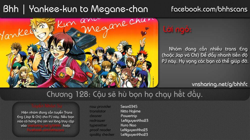 Yankee-Kun To Megane-Chan – Nhóc Quậy Và Nhỏ 4 Mắt Chapter 128 - Trang 2