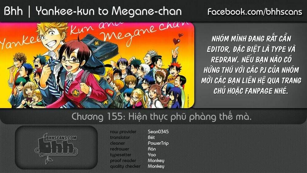 Yankee-Kun To Megane-Chan – Nhóc Quậy Và Nhỏ 4 Mắt Chapter 155 - Trang 2