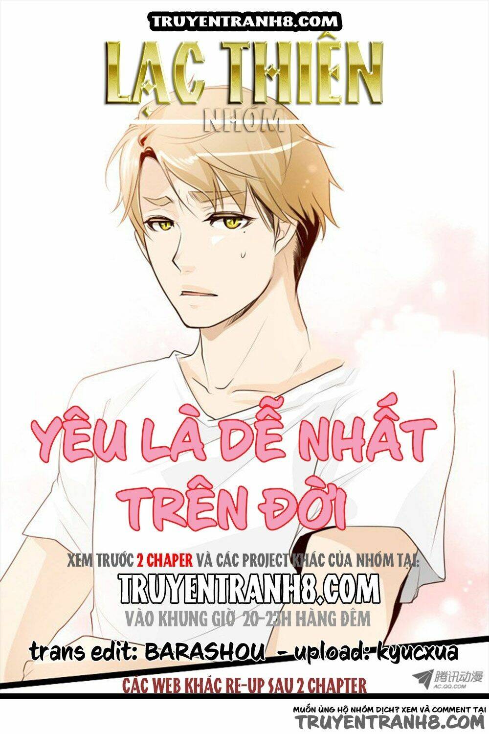Yêu Là Dễ Nhất Trên Đời Chapter 2 - Trang 2