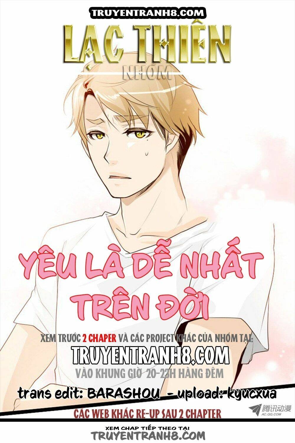Yêu Là Dễ Nhất Trên Đời Chapter 6 - Trang 2