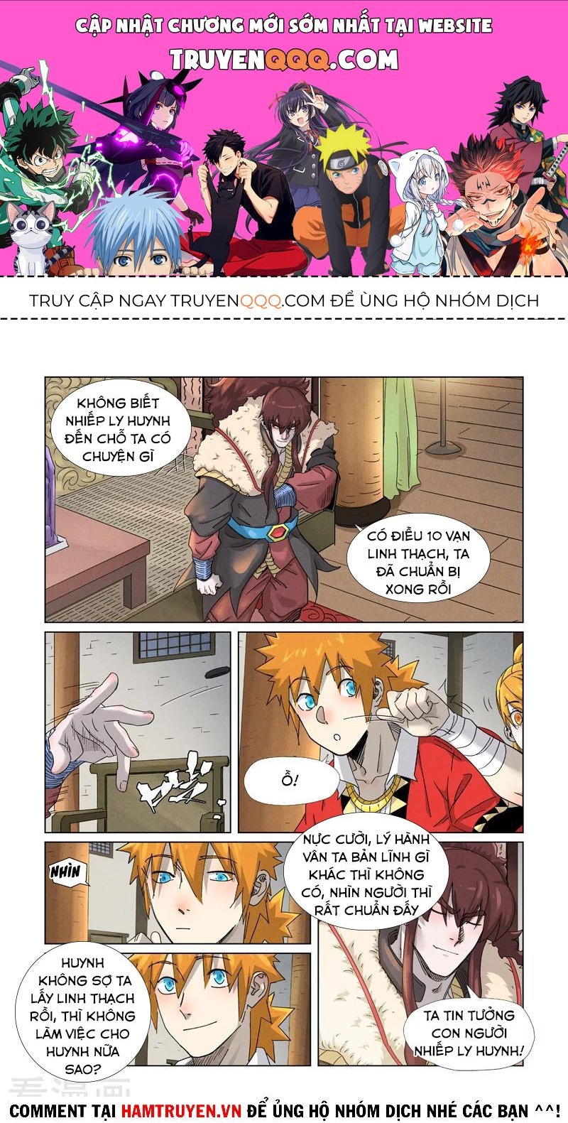 Yêu Thần Ký Chapter 348.8 - Trang 2